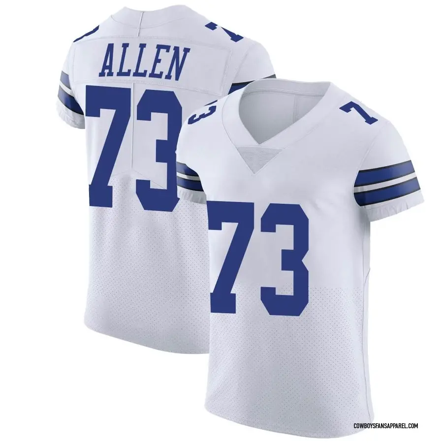 Nike Larry Allen Dallas Cowboys Limited White Color Rush Vapor