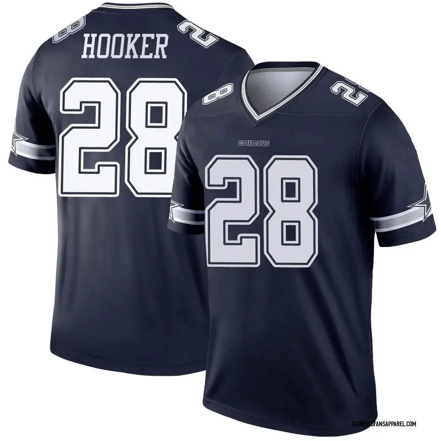 Nike Malik Hooker Dallas Cowboys Men's Legend Navy Jersey