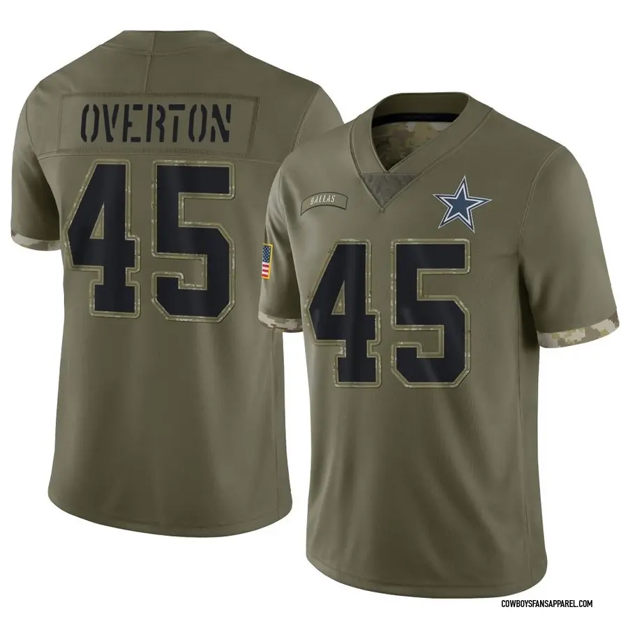 Nike Matt Overton Dallas Cowboys Elite White Vapor Untouchable Jersey -  Men's