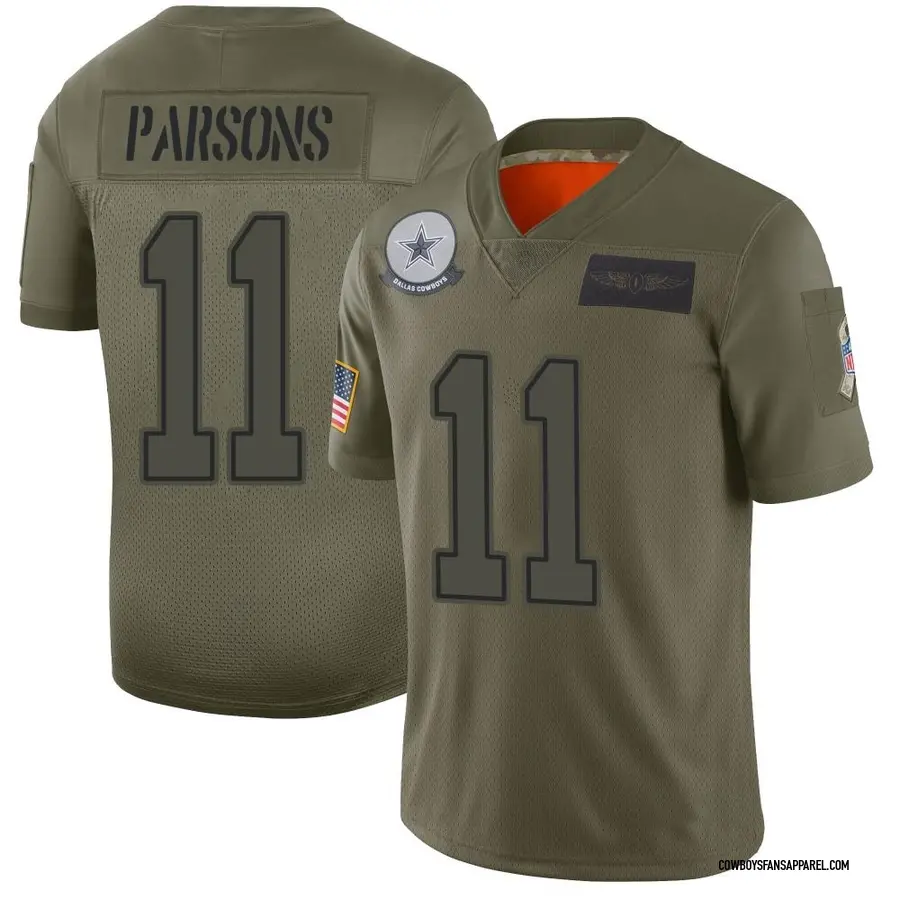 Nike Micah Parsons Dallas Cowboys Limited Camo 2019 Salute to Service Jersey  - Youth