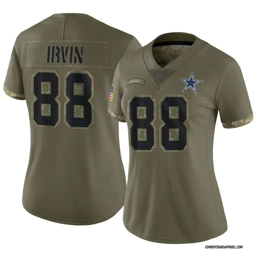 Nike Michael Irvin Dallas Cowboys Legend Gray Inverted Jersey - Men's