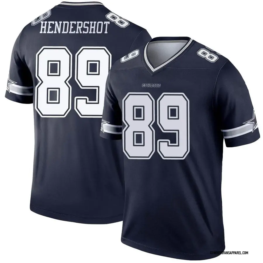 Peyton Hendershot Dallas Cowboys Youth Legend White Color Rush T-Shirt