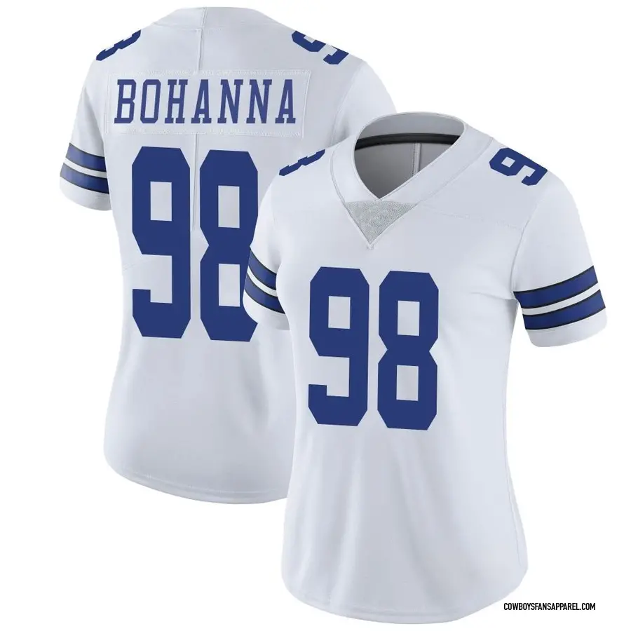 Nike Quinton Bohanna Dallas Cowboys Women's Game White Jersey