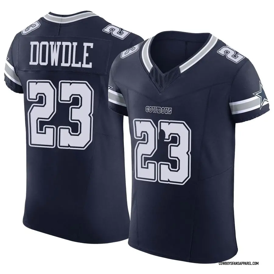 Rico Dowdle Men's Nike Navy Dallas Cowboys Alternate Vapor Elite