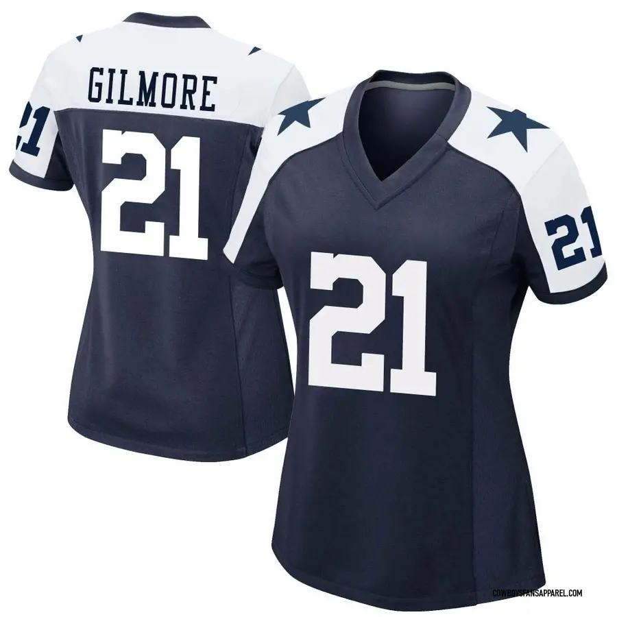 Nike Stephon Gilmore Dallas Cowboys Women's Game Navy Alternate Jersey