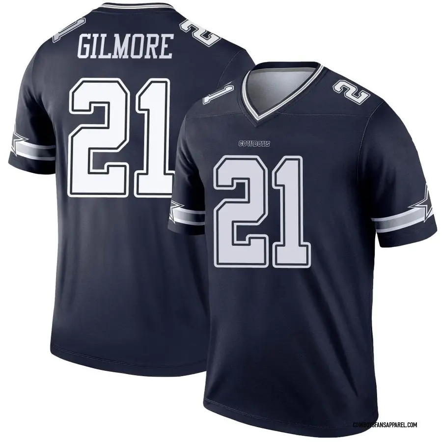 White Nike NFL Dallas Cowboys Elliott #21 Jersey