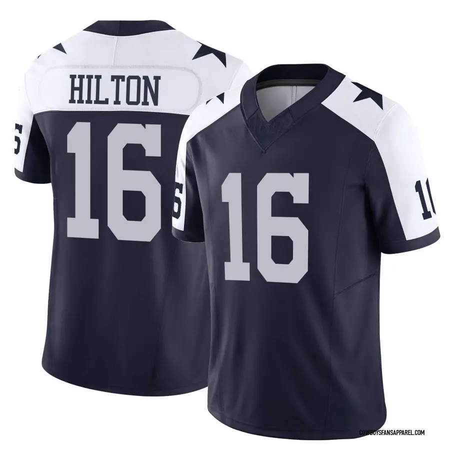 Men's Nike Trevon Diggs Navy Dallas Cowboys Alternate Vapor Limited Jersey