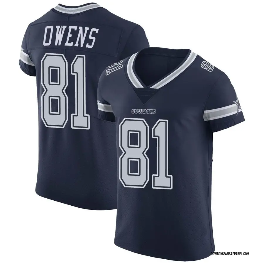 Nike Terrell Owens Dallas Cowboys Men's Limited Navy Team Color Vapor  Untouchable Jersey