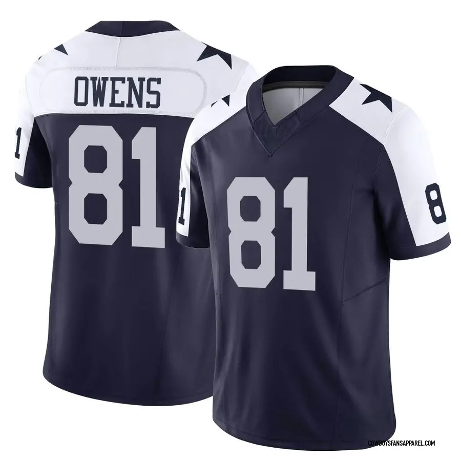 Nike Terrell Owens Dallas Cowboys Limited Navy Team Color Vapor