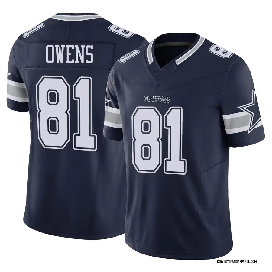 Nike Terrell Owens Dallas Cowboys Limited Navy Team Color Vapor