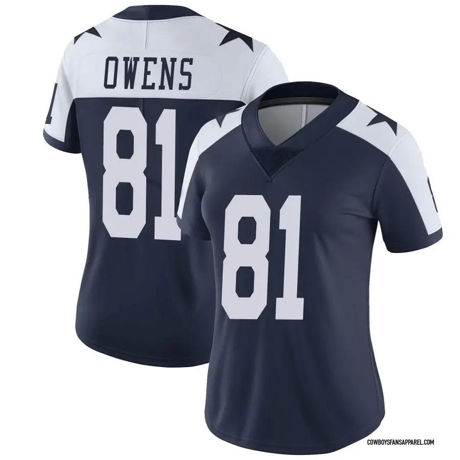 Nike Terrell Owens Dallas Cowboys Limited Navy Team Color Vapor