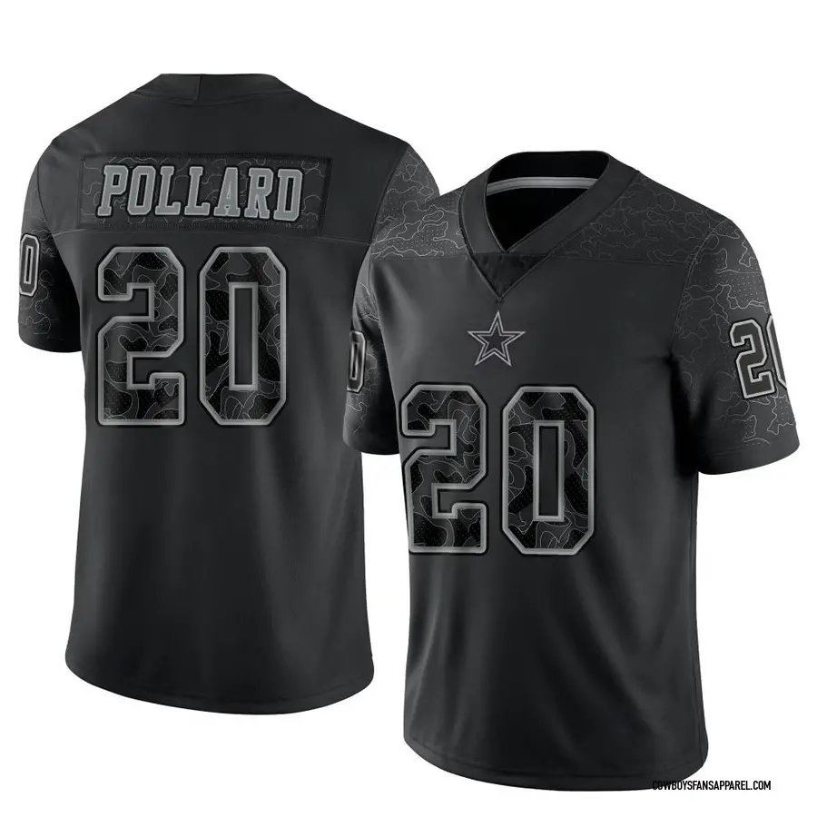 Men's Nike Tony Pollard White Dallas Cowboys Game Player Jersey