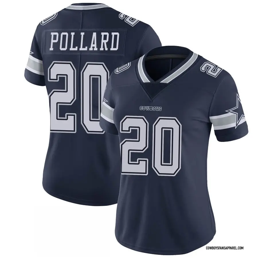 Men's Nike Tony Pollard Navy Dallas Cowboys Game Player Jersey