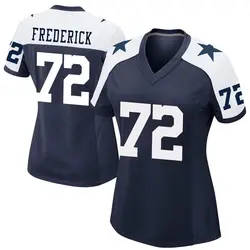 Nike Travis Frederick Dallas Cowboys Women's Game Navy Alternate Jersey