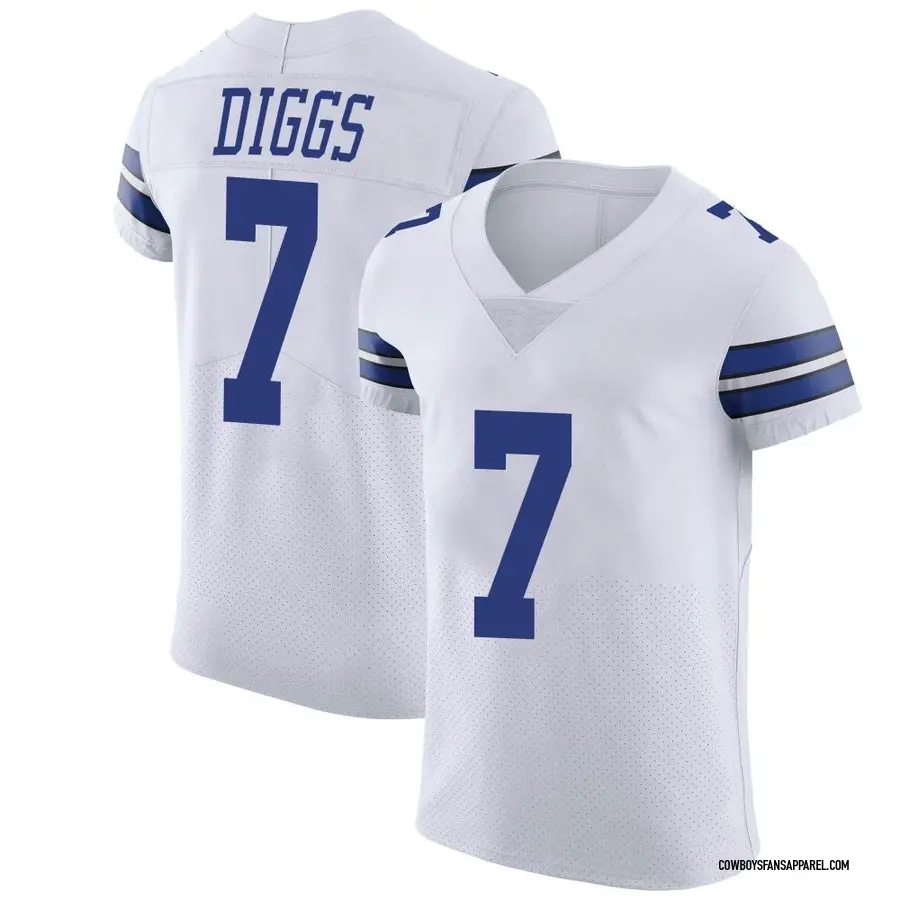 Nike Trevon Diggs Dallas Cowboys Elite White Vapor Untouchable