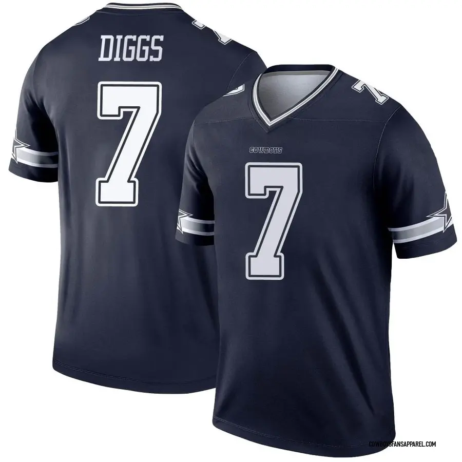 Youth Nike Trevon Diggs Navy Dallas Cowboys Alternate Game Jersey Size: Large