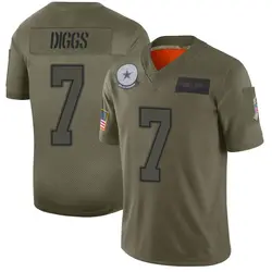 Trevon Diggs Dallas Cowboys Nike Youth Atmosphere Gray Football Jersey •  Kybershop