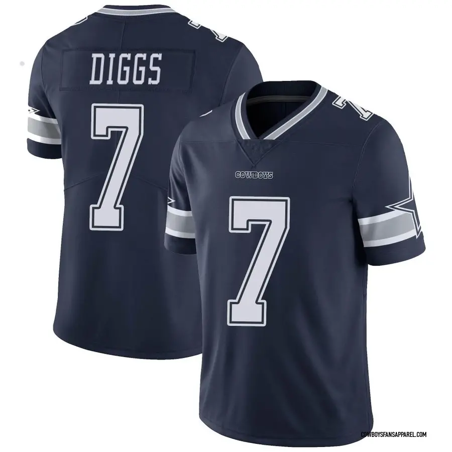 Nike Trevon Diggs Dallas Cowboys Men's Limited Navy Team Color Vapor  Untouchable Jersey