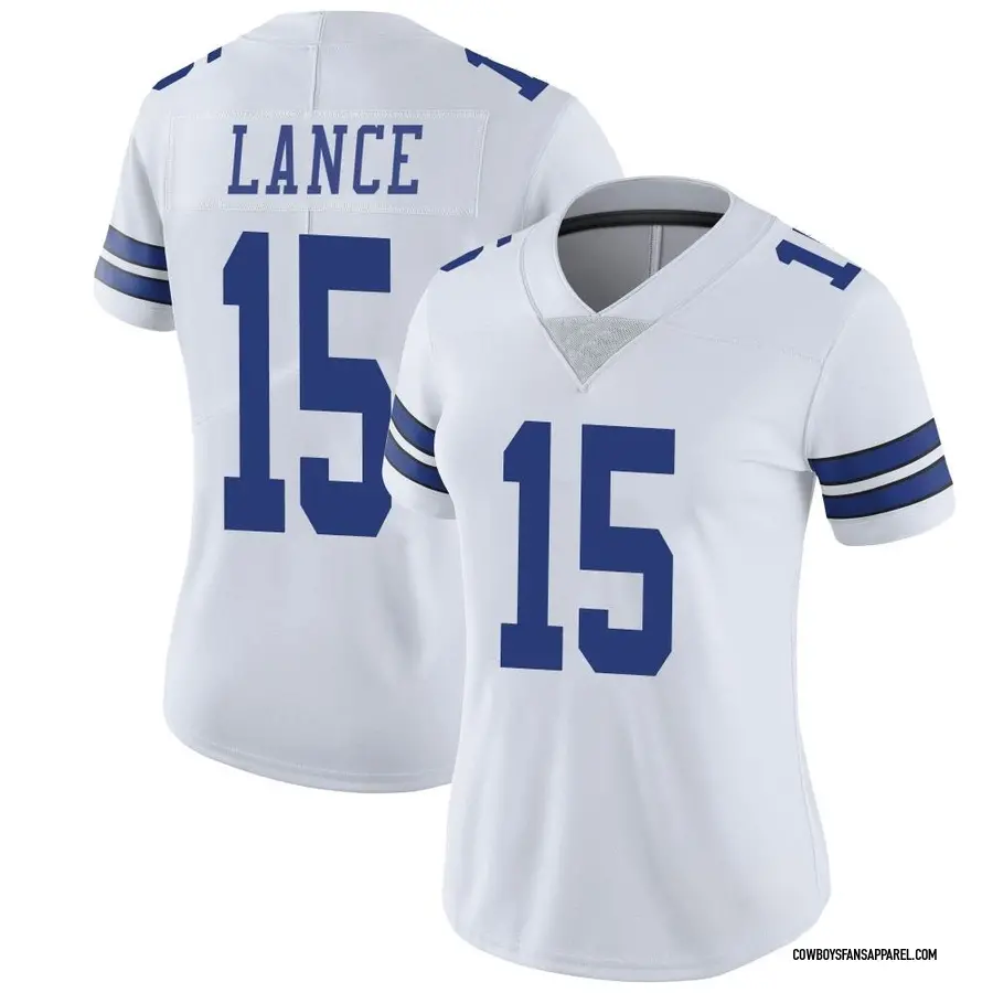 Nike Trey Lance Dallas Cowboys Men's Limited White Vapor Untouchable Jersey