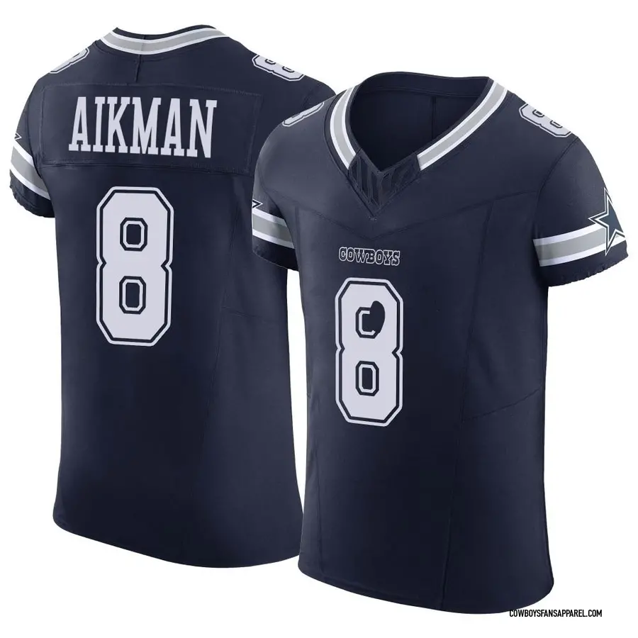 Nike Troy Aikman Dallas Cowboys Men's Elite Navy Team Color Vapor