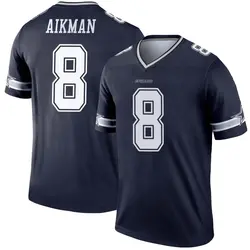 Troy Aikman Dallas Cowboys Women's Legend Olive Salute to Service Scoop  Neck T-Shirt