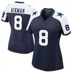 Nike Troy Aikman Dallas Cowboys Women's Game Navy Alternate Jersey