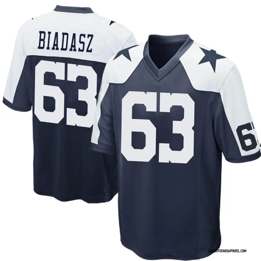 : NFL PRO LINE Youth Tyler Biadasz Navy Dallas Cowboys