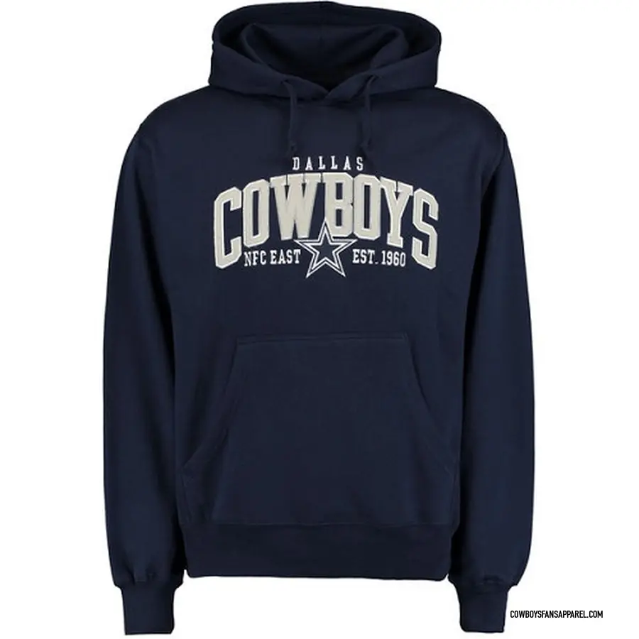 Dallas Cowboys NFL Kestrel Grey Hoodie, 2XL