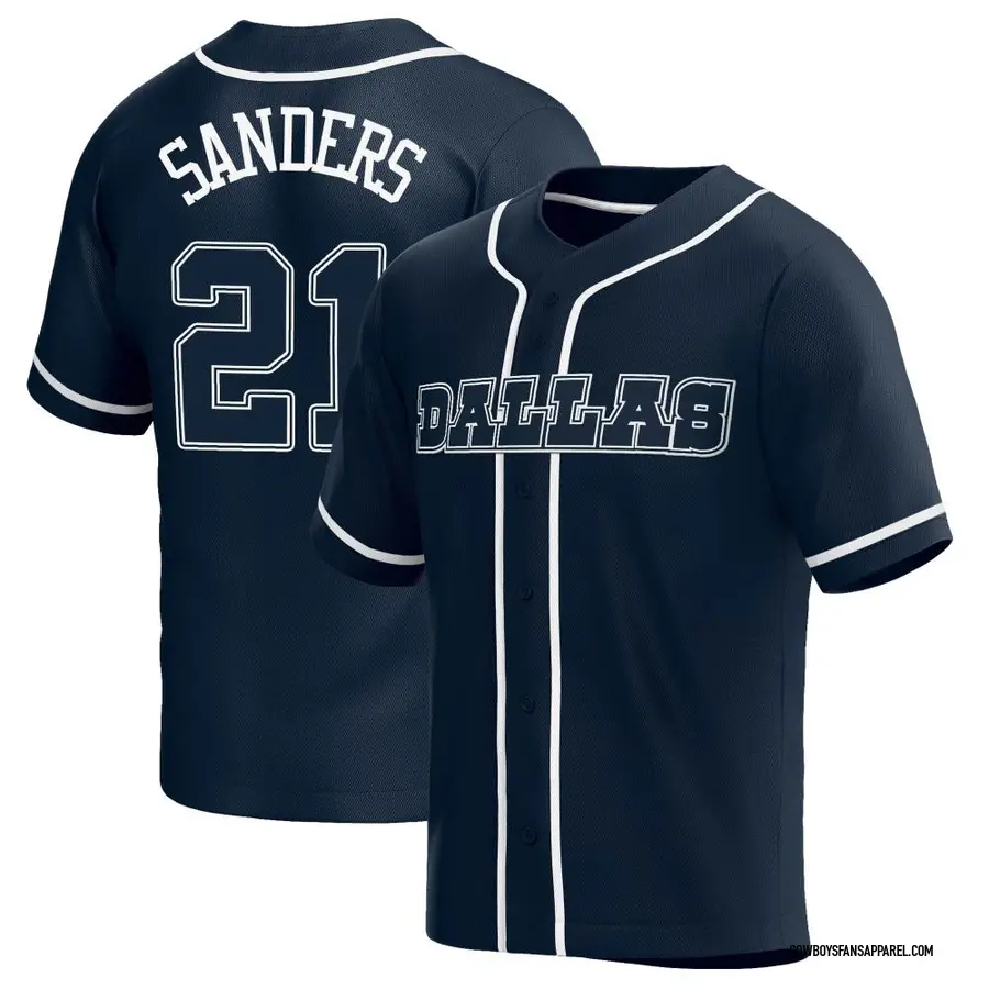 Dallas Cowboys Baseball Jersey, Navy Blue Cowboys Member Baseball Jersey