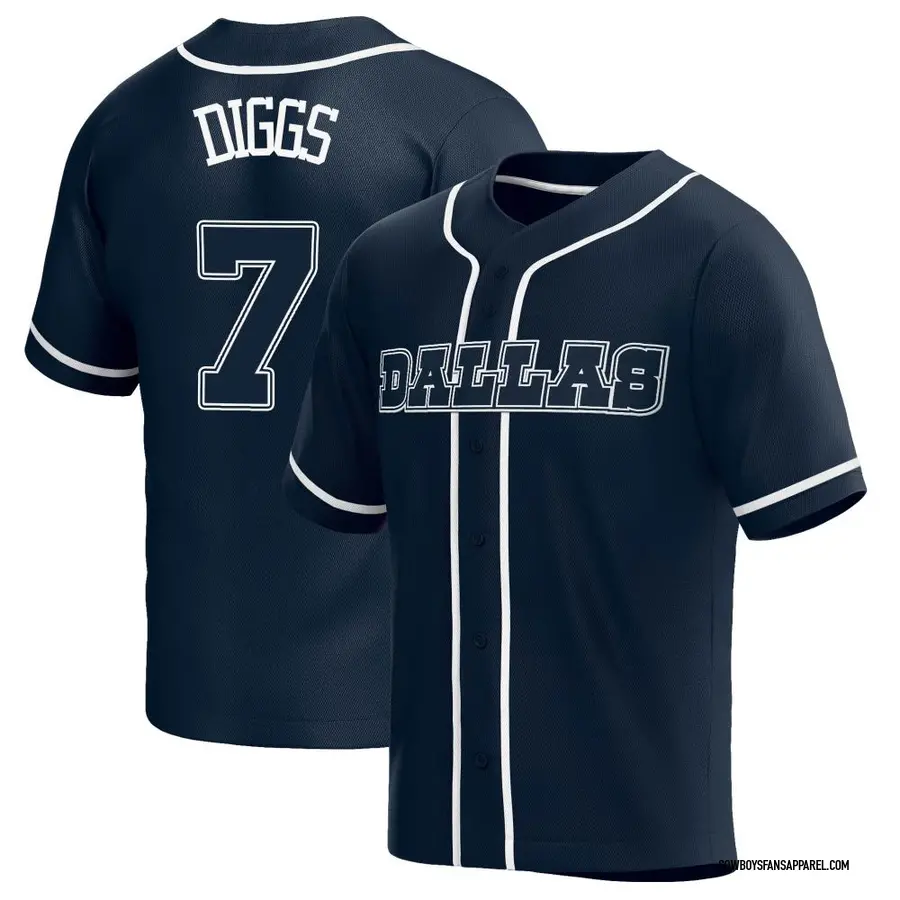 Dallas Cowboys Trevon Diggs Navy Player Jersey